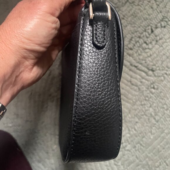 Kate Spade Leila Mini Flap Crossbody bag Black Excellent Condition - Picture 8 of 9